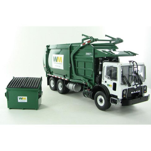 Toy Garbage Truck Wm Mack Side Loader | Wow Blog