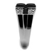 Slickblue Cross Jet Agate Polished Stainless Steel Ring, Men’s Fashion Ring, Religious Style, Black, Size 8-13 - 4 of 4