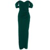 Scuba Crepe Bardot Wrap Maxi Dress - 4 of 4