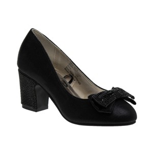 Badgley Mischka Little Kids Girls Heel Dress Shoes - 1 of 4