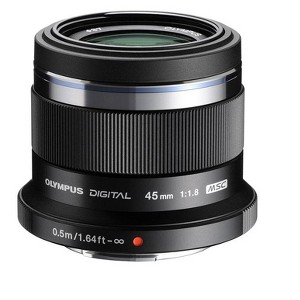 OM SYSTEM M.Zuiko Digital ED 45mm F1.8 Lens- Black - 1 of 4