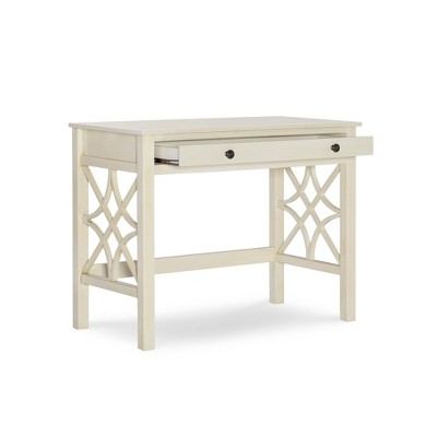 Whitley Antique Desk White - Linon