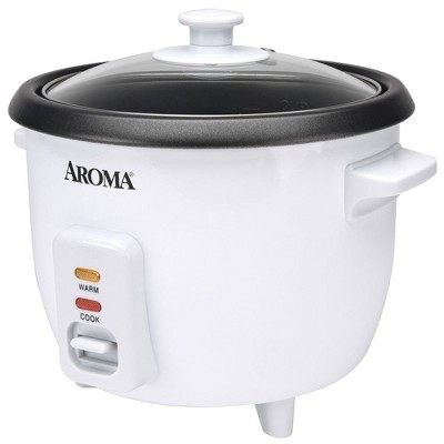 Aroma Housewares 160oz Rice Cooker & Food Steamer Arc-360-ngp Refurbished  White : Target