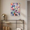 Art Remedy Some Rainbow Petals Retro Abstract Wall Art Framed - 2 of 4