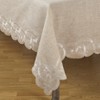 Saro Lifestyle Embroidered Design Tablecloth - image 3 of 4