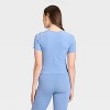 Women's Everyday Soft Cropped Short Sleeve T-Shirt - All In Motion™ - 2 of 4