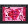 Briarwood Lane Doormat 30x18 Indoor Outdoor Patterned Valentine's Hearts For Valentine's Doormat - 2 of 4