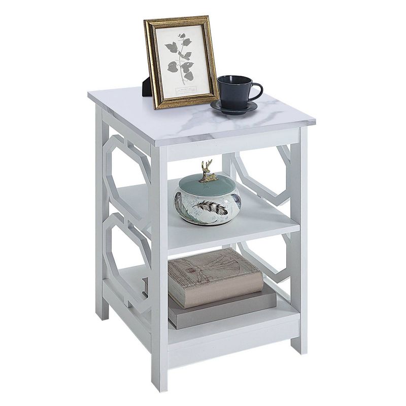 Breighton Home Odessa End Table with Open Shelves, 4 of 8