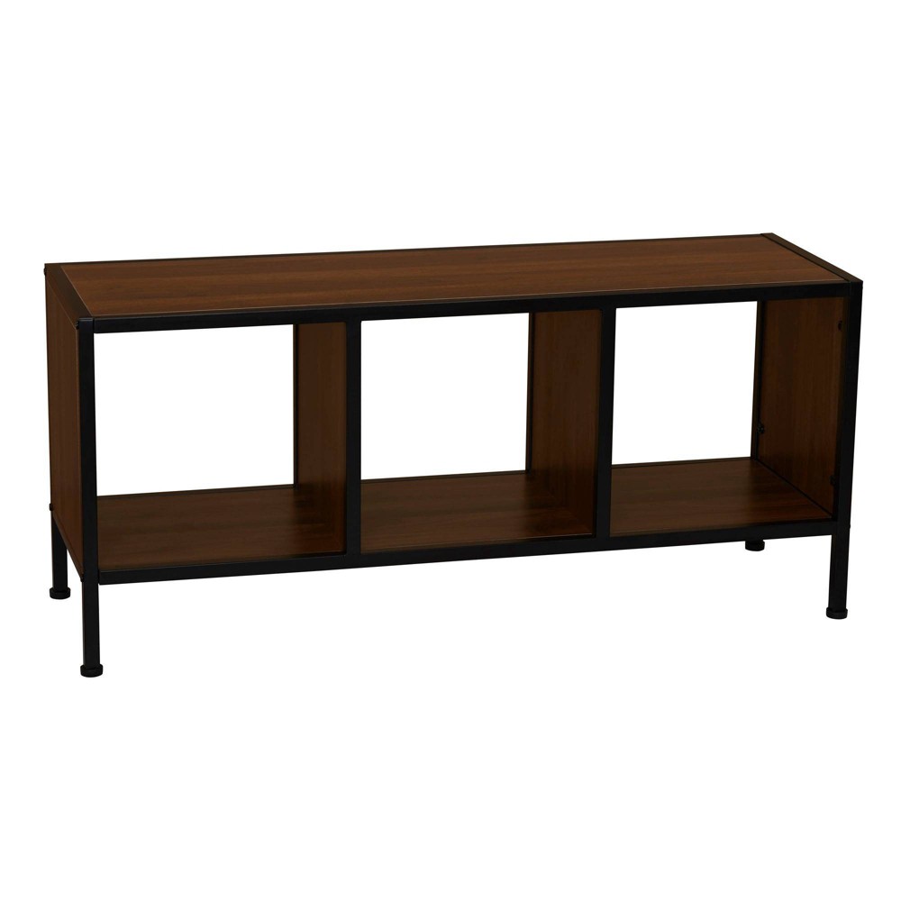 Photos - Display Cabinet / Bookcase Household Essentials Jamestown TV Stand for TVs up to 46" Walnut