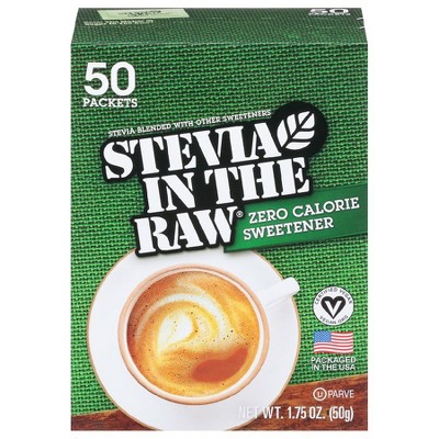 Stevia In The Raw Zero Calorie Sweetener Packets 1.75 oz
