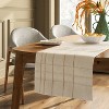72"x14" Solid Texture Table Runner - Threshold™ - 2 of 3