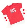The Juniper Shop Heart Throb Small Heart Toddler Short Sleeve Tee - 2 of 3