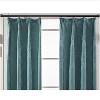 Home Mart Goods Black Adjustable Spring Tension Curtain Rod Heavy Duty Anti-slip 41-76" Inches - 3 of 4