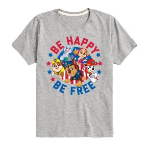 Boys' - Paw Patrol - Americana Short Sleeve Graphic T-Shirt - 1 of 4