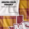 Midwestern State University Campus Plaid Spirit Silky Touch Super Soft Throw Blanket 50x60 - 4 of 4