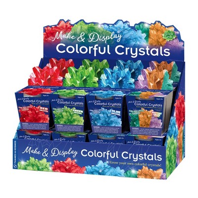 Make & Display: Colorful Crystals 16-Piece Gift Set