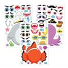 SYNCFUN 36 Pcs 10" Animal Mix and Match Make-a-Face Sticker Sheets Kids DIY Kits, Animals Kids Party Favor Supplies Craft - 4 of 4