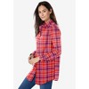 Woman Within Plus Size Perfect Long Sleeve Shirt - 4 of 4