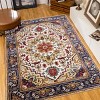 GlasFlength Rug Pads Vintage Bohemia Waterproof Extra Large Area Rugs Non-Slip Rug Pads Washable Rug for Room, Gold, 84"*60"*0.31" - 2 of 4