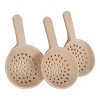 Cosy Short-Handled Wooden Slotted Spoons - Set of 3 - 2 of 2