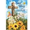 Briarwood Lane Summer Garden Flag 12x18 For Outdoor God Bless Our Home For Summer Garden Flag Flags For Outside - 4 of 4