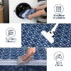 Acekool Washable Area Rug, Solid Bordered Non Slip Low Pile Carpet for Living Room, Bedroom, Kids, Dining - 3 of 4