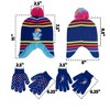 My Little Pony Girls Winter Beanie Hat and Mitten or Glove Set, Kids Ages 2-7 - 4 of 4