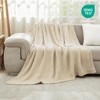 Itopfox Cotton Throw Blanket Large Gifts for Women 100% Muslin for Couch Breathable Gauze All Season Soft and Lightweight Pre-Washed Light Tan - 4 of 4