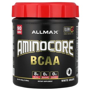 ALLMAX AMINOCORE™ BCAA, White Grape, 2.1 lbs (945 g) - 1 of 4