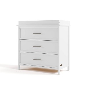 Graco Classic 3 Drawer Dresser with Removable Changing Topper - 1 of 4