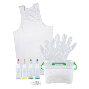Fashion Angels Fashion Angels Neon Tie Dye Tank Top Fashion Design Kit - 1 of 4