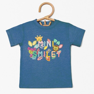 The Juniper Shop Mini Smiley Leaves Toddler Short Sleeve Tee
