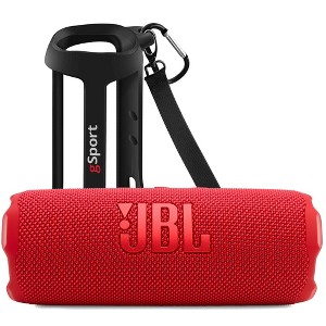 JBL FLIP 7 Waterproof Portable Speaker Bundle with gSport Silicone Sleeve - 1 of 4