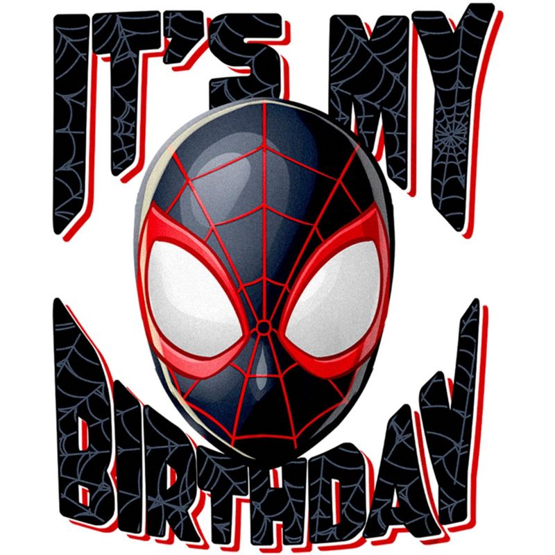 Boy's Marvel Comics Miles Birthday Party Time T-Shirt, 2 of 5
