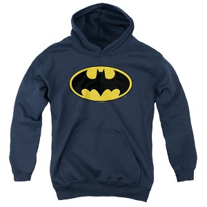 Boys’ Batman Classic Logo Hooded Sweatshirt - 1 of 4
