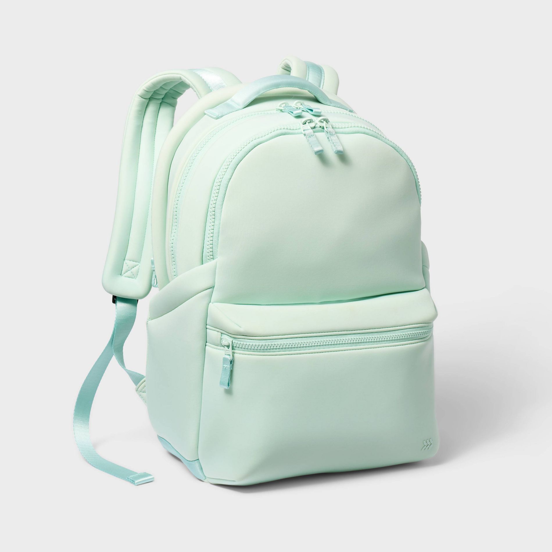 14L Faux Neoprene Backpack - All In Motion™ Mint: Water-Resistant College Bookbag