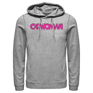 Men's Batman Catwoman Logo Pull Over Hoodie - 1 of 3