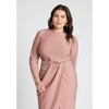 ELOQUII Women's Plus Size Lurex Maxi Dress - 4 of 4