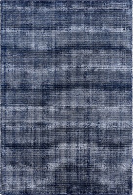 Blueberry Hand-Knotted Wool Indoor Area Rug 4'1" x 6'1"