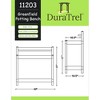 Dura-Trel Outdoor Gardening Heavy Duty PVC Vinyl Greenfield Potting Bench - 2 of 4