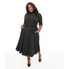 Unique Vintage Women's Plus Turtleneck Midi Dress - 3 of 3