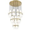 Cayden 27-Light Modern Chandelier - 36" Round, Dimmable, Damp Rated, Steel Construction - 3 of 4