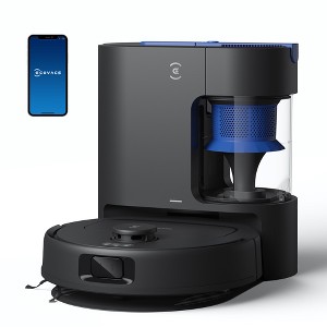 ECOVACS DEEBOT N20e Plus Robot Vacuum and Mop,with Bagless Self Emptying Station, 10000Pa Powerful Suction, 45-Day Capacity, 300 Minutes Runtime - 1 of 4