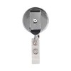 Advantus Premier Heavy-Duty Retractable ID Card Reel, 24" Extension, Black/Silver, 12/Box - 4 of 4