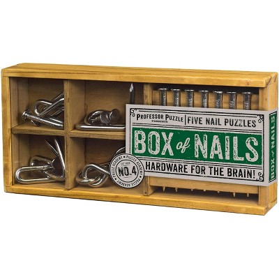 Puzzle's Academy Box of Nails Puzzle Brainteaser