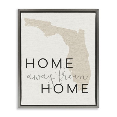 Stupell Industries Home Sweet Florida Typography, 25" x 31"