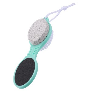 Unique Bargains 4 in 1 Multi-Purpose Removes Dead Skin Pedicure Foot File 1 Pc - 1 of 4