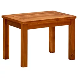 vidaXL Patio Coffee Table 19.6"x13.7"x14.1" Solid Acacia Wood