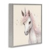 Stupell Industries Fairy Unicorn Soft Petals Framed Giclee Art - 2 of 4