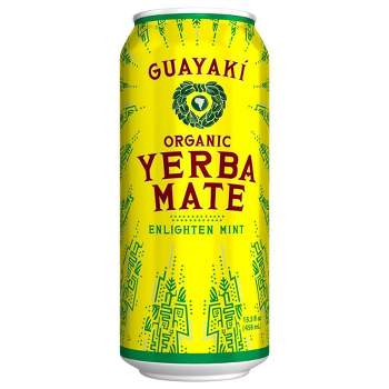 Guayaki Yerba Mate Enlighten Mint - 15.5 fl oz Can
